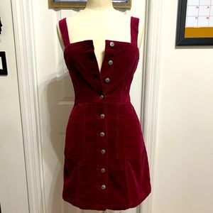 H&M Corduroy Button-up Dress